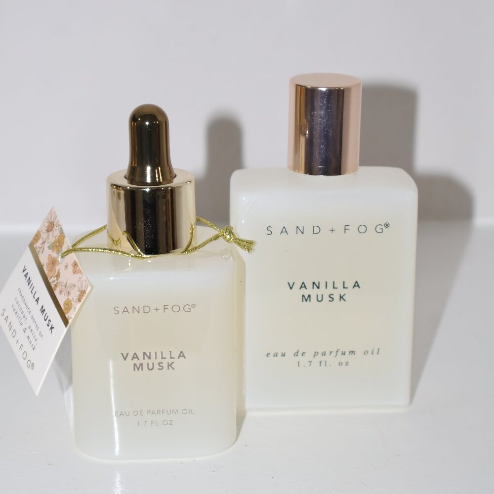 Sand Fog Vanilla Musk Eau de Parfum Oil Set 1.7 oz